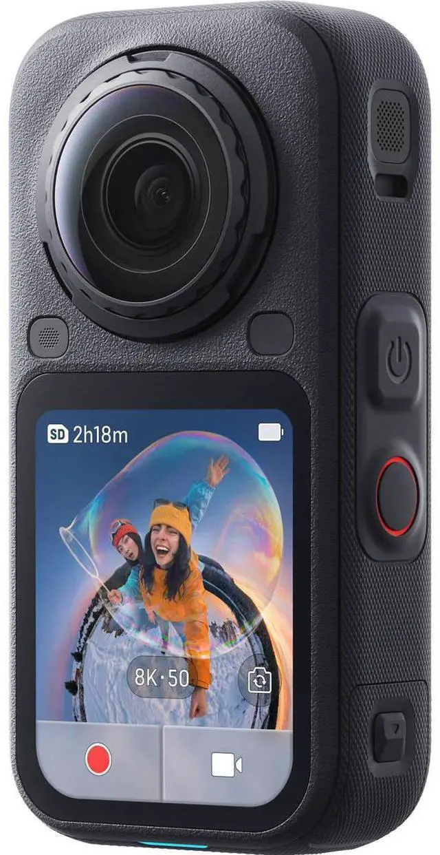 Main image of Insta360 X6 8K 360 Action Camera Standard Bundle, Midnight Black