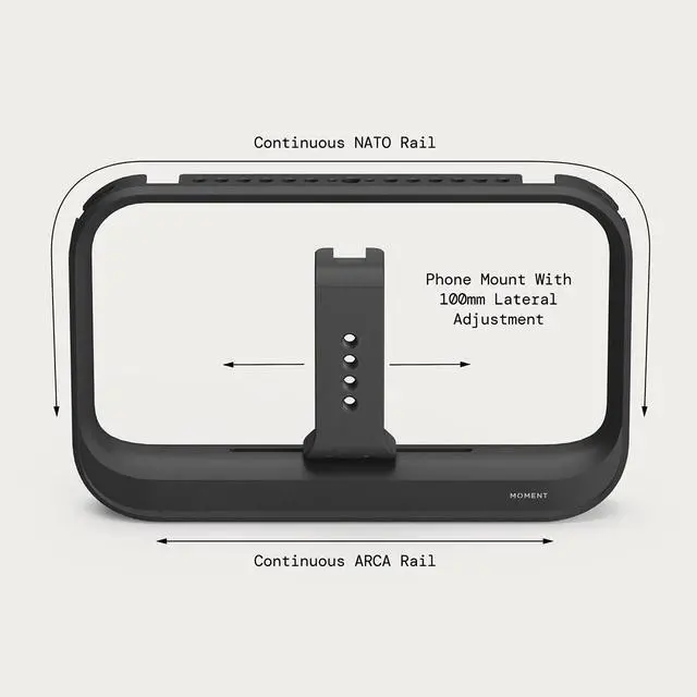 Alt view image 5 of 7 - Moment SuperCage Mobile Filmmaking Cage with Integrated USB-C Hub