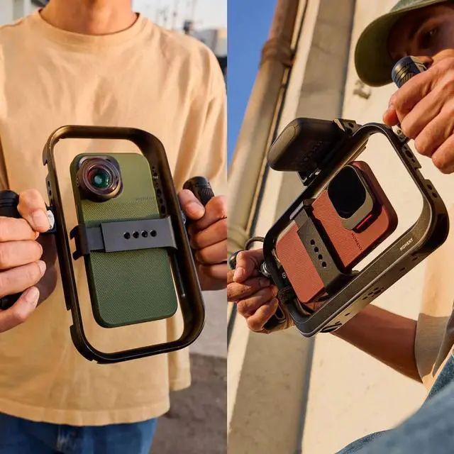 Alt view image 7 of 7 - Moment SuperCage Mobile Filmmaking Cage with Integrated USB-C Hub