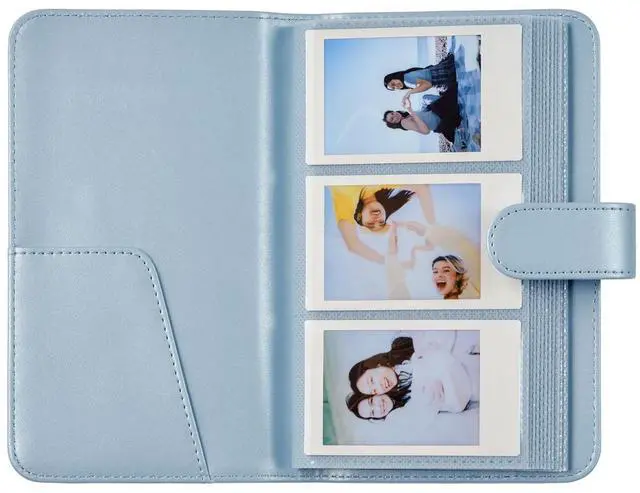 Alt view image 2 of 6 - Fujifilm instax mini photo album frost blue instax mini photo album frost blue