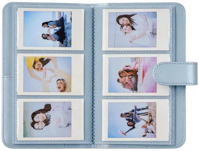 Alt view image 3 of 6 - Fujifilm instax mini photo album frost blue instax mini photo album frost blue