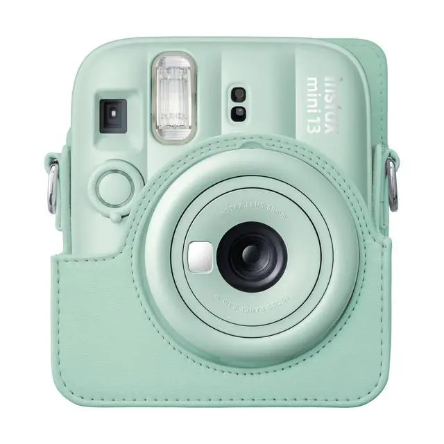 Alt view image 3 of 7 - Fujifilm instax mini 13 case lagoon green instax mini 13 case lagoon green