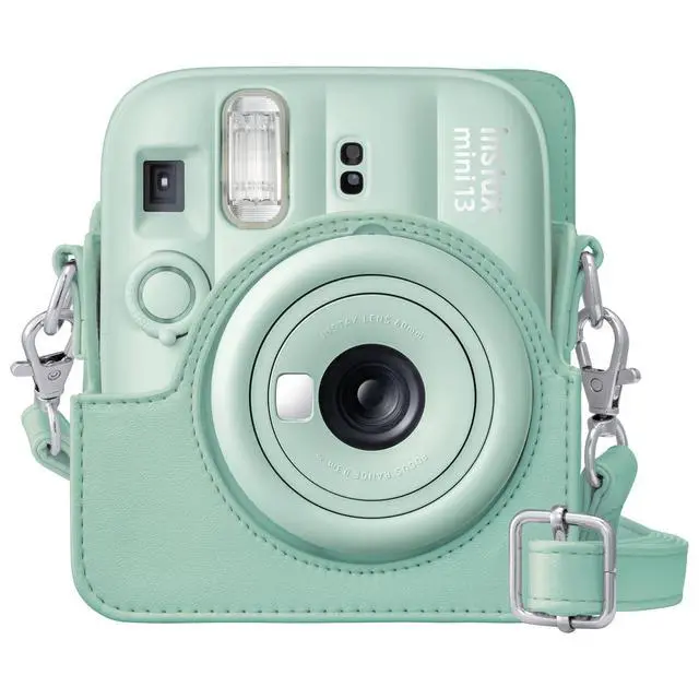 Alt view image 4 of 7 - Fujifilm instax mini 13 case lagoon green instax mini 13 case lagoon green
