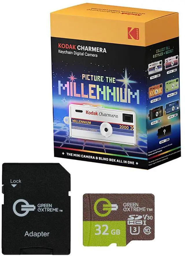 Main image of Kodak Charmera Millenium Edition Keychain Camera with Memory Card