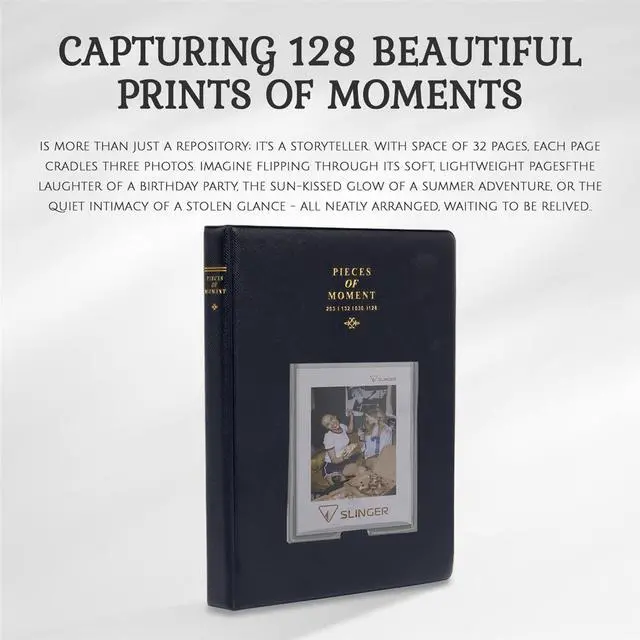 Alt view image 3 of 7 - Slinger Photo Album for Instax Mini Film, Black