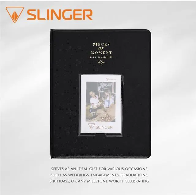 Alt view image 6 of 7 - Slinger Photo Album for Instax Mini Film, Black