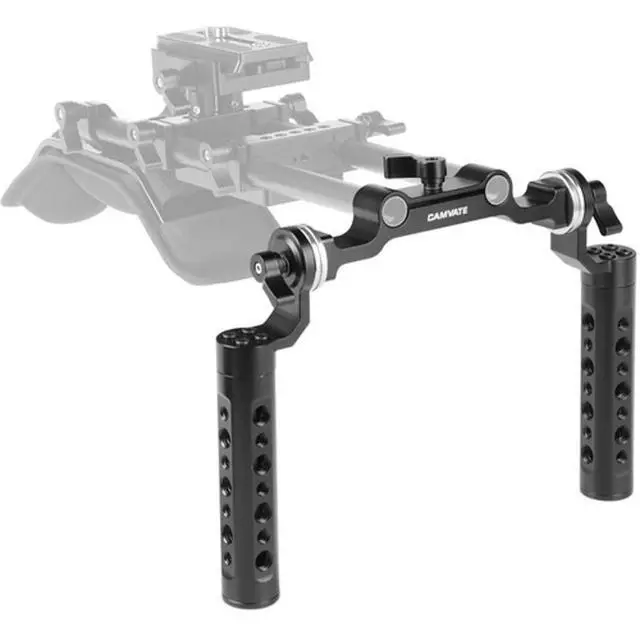 Alt view image 4 of 5 - CAMVATE Aluminum Handgrip Kit with 15mm Rosette Railblock