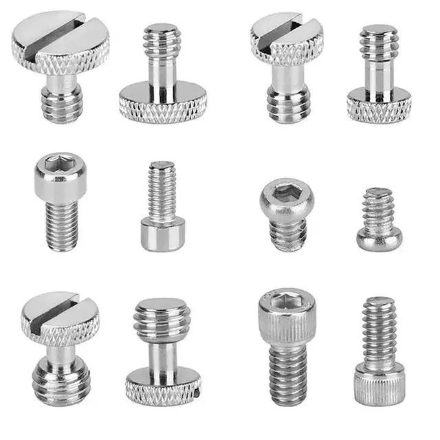 Alt view image 6 of 6 - CAMVATE 1/4"-20, 3/8"-16 and M5 Thread Screw Assortment Kit for Camera Cage Rig and Accessories, 16 Pieces