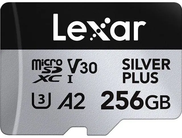 Main image of Lexar Professional SILVER PLUS 256GB UHS-I V30 microSDXC Memory Card