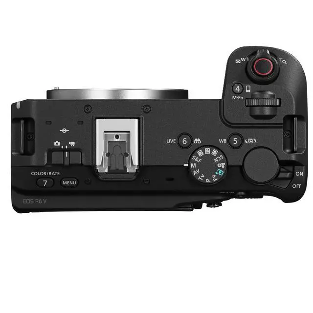 Alt view image 6 of 7 - Canon EOS R6 V 32.5MP Mirrorless Camera with Stop Motion Animation Firmware