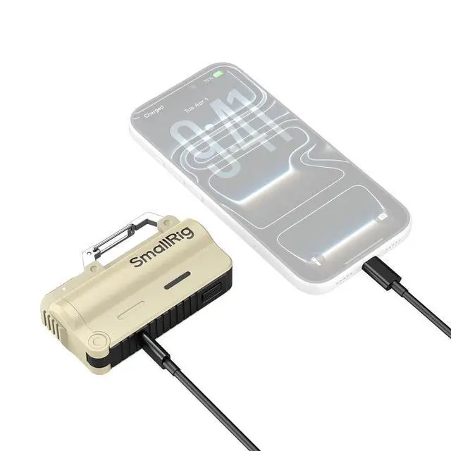 Alt view image 3 of 7 - SmallRig 5000mAh Battery and Charger Kit for 21700 Battery (Brown) 6088
