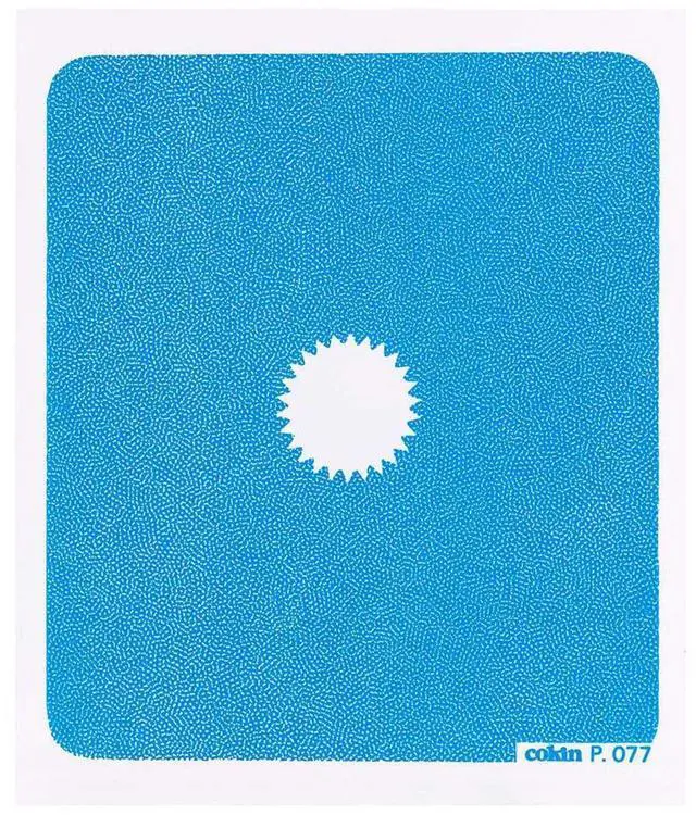 Main image of Cokin P77 Blue Diffuser Filter with Center Spot for Wide Angle Lenses, P-Series