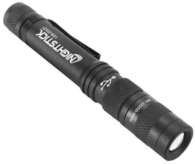 Main image of Nightstick USB-205ZF USB-C Rechargeable Zoom-Focus LED Penlight, Black