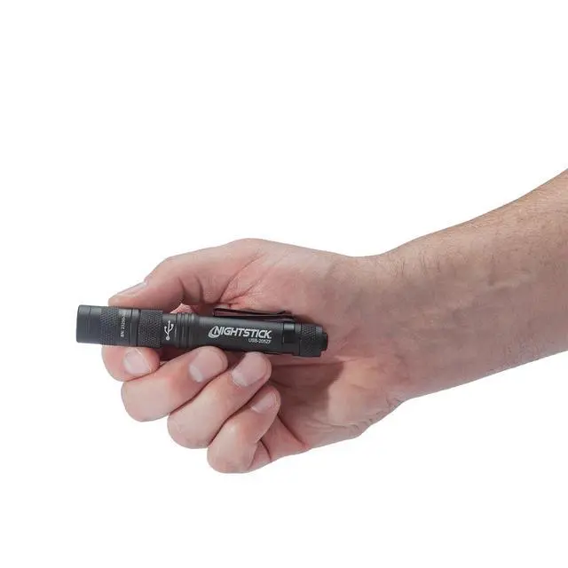 Alt view image 2 of 7 - Nightstick USB-205ZF USB-C Rechargeable Zoom-Focus LED Penlight, Black