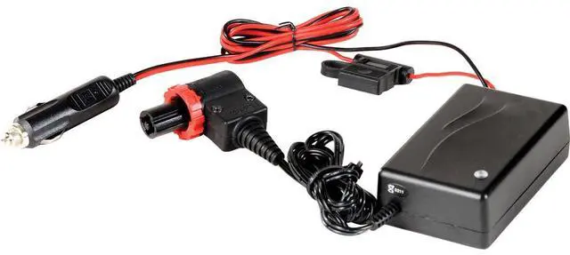 Main image of Pelican 9436B 12/24V Vehicle Charger for 9430 Remote Area Lighting System, Black