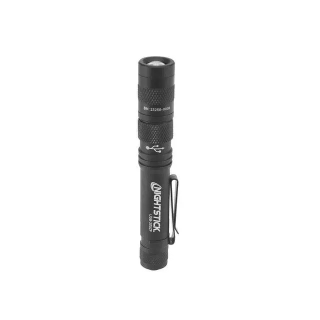 Alt view image 6 of 7 - Nightstick USB-205ZF USB-C Rechargeable Zoom-Focus LED Penlight, Black