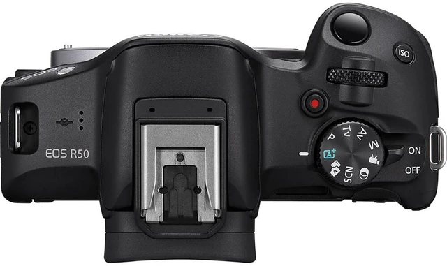 Alt view image 6 of 7 - Canon EOS R50 Mirrorless Camera with RF-S 18-45mm f/4.5-6.3 IS STM Lens, Black