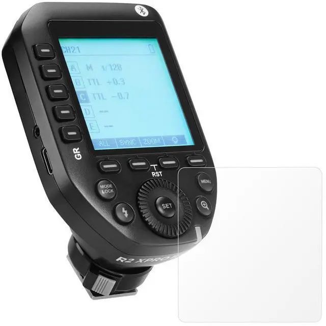 Main image of ProOptic Glass Screen Protector Ultra for Flashpoint R2 XPro II Wireless Flash Trigger