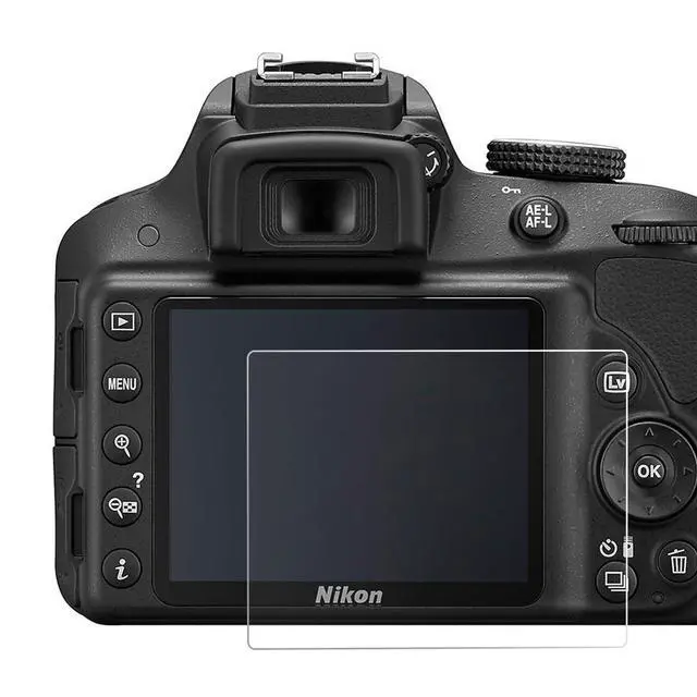 Alt view image 2 of 7 - ProOptic Glass Screen Protector for the Nikon D3300 DSLR Camera