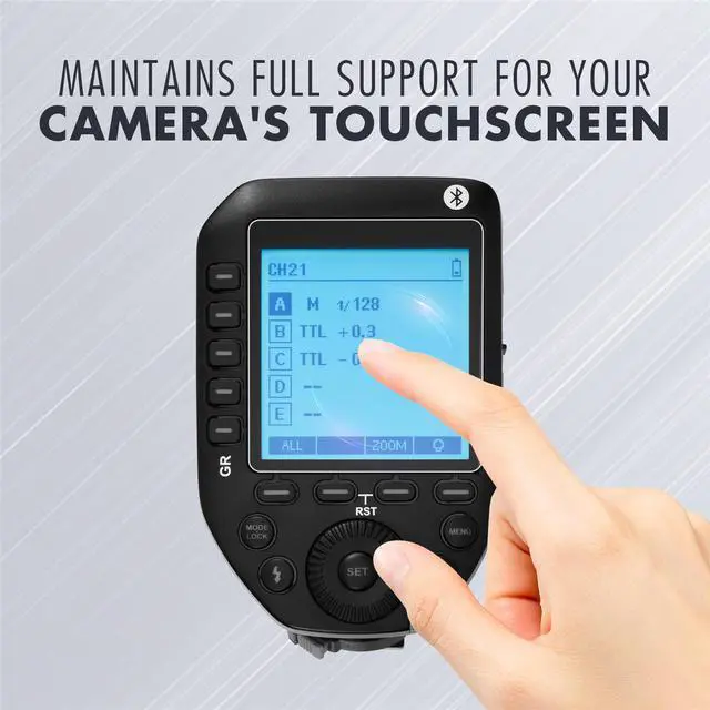 Alt view image 5 of 7 - ProOptic Glass Screen Protector Ultra for Flashpoint R2 XPro II Wireless Flash Trigger