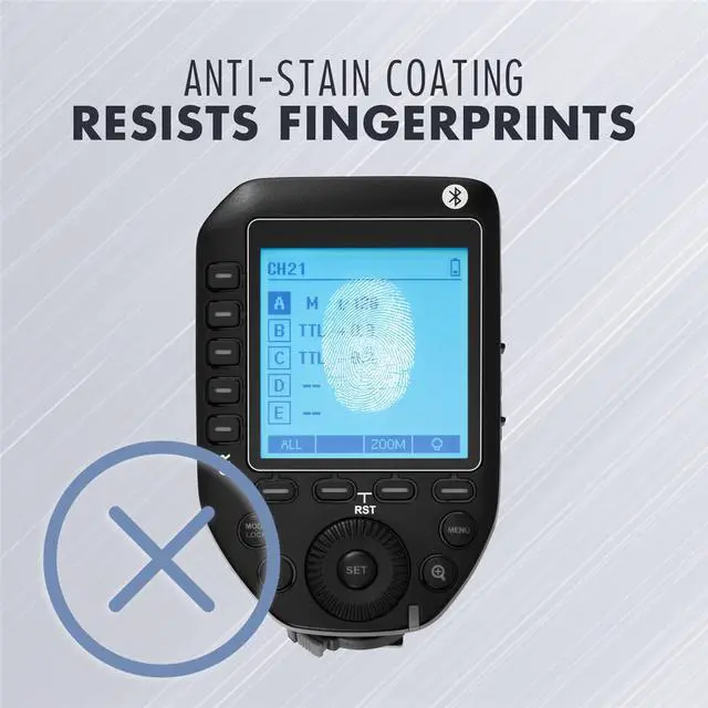 Alt view image 4 of 7 - ProOptic Glass Screen Protector Ultra for Flashpoint R2 XPro II Wireless Flash Trigger