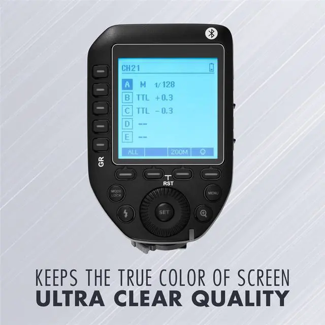 Alt view image 6 of 7 - ProOptic Glass Screen Protector Ultra for Flashpoint R2 XPro II Wireless Flash Trigger