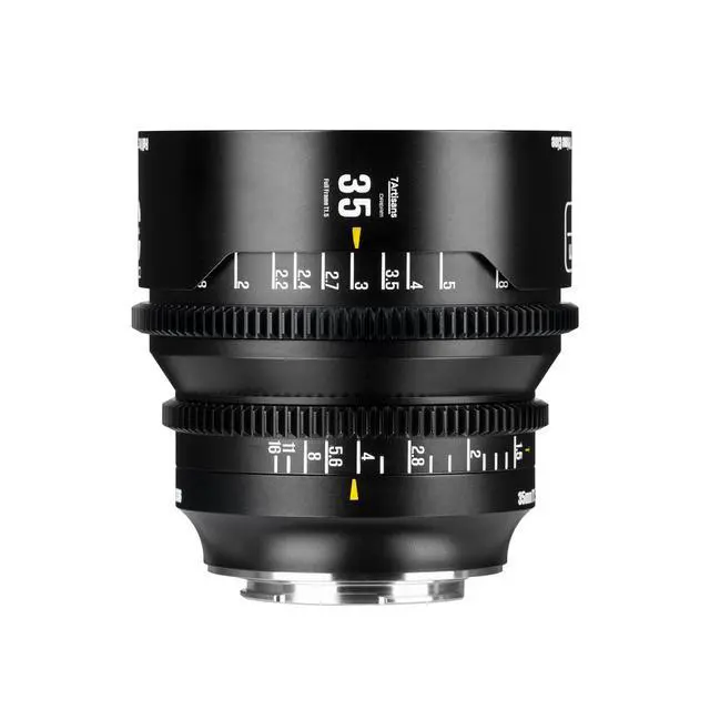 Alt view image 2 of 7 - 7artisans Dream 35mm T1.5 Cine Lens for Canon RF