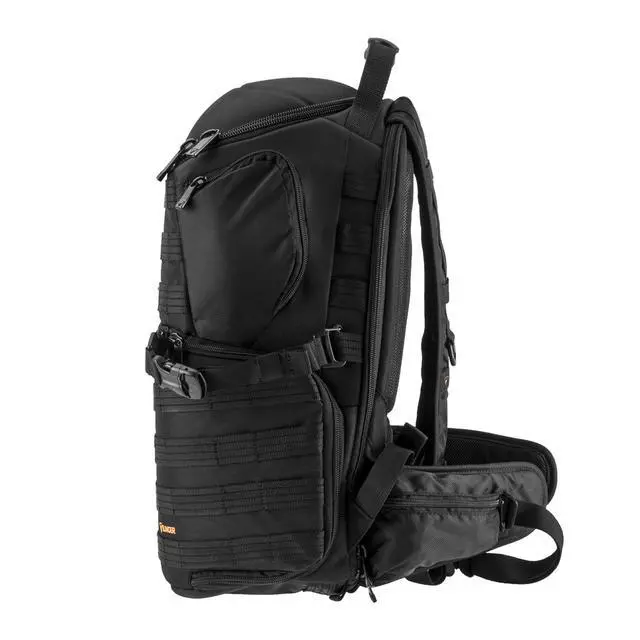Alt view image 7 of 7 - Slinger Tactical 45 Camera and Laptop Backpack (Black), Godox AD400Pro II,Translucent Umbrella BUNDLE