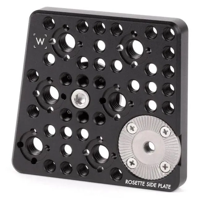 Alt view image 2 of 2 - Wooden Camera Rosette Side Plate for URSA Mini Camera