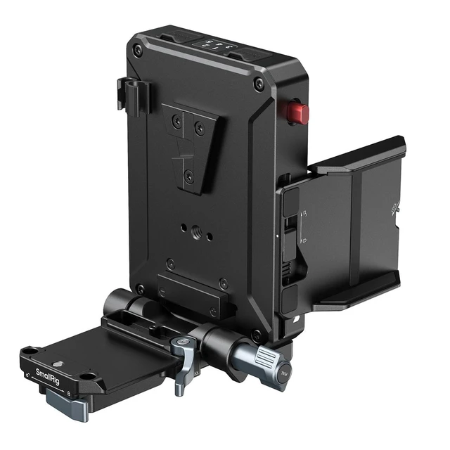 Alt view image 2 of 3 - SmallRig Hot-Swap V-Mount Battery Plate with Arca-Swiss Standard Clamp