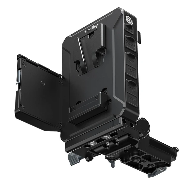 Alt view image 3 of 3 - SmallRig Hot-Swap V-Mount Battery Plate with Arca-Swiss Standard Clamp