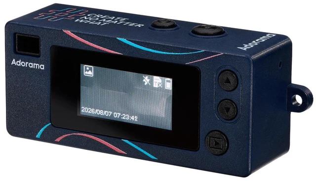 Alt view image 4 of 7 - Aries CharmSnap Mini Keychain Digital Camera, Adorama 50 Year Edition