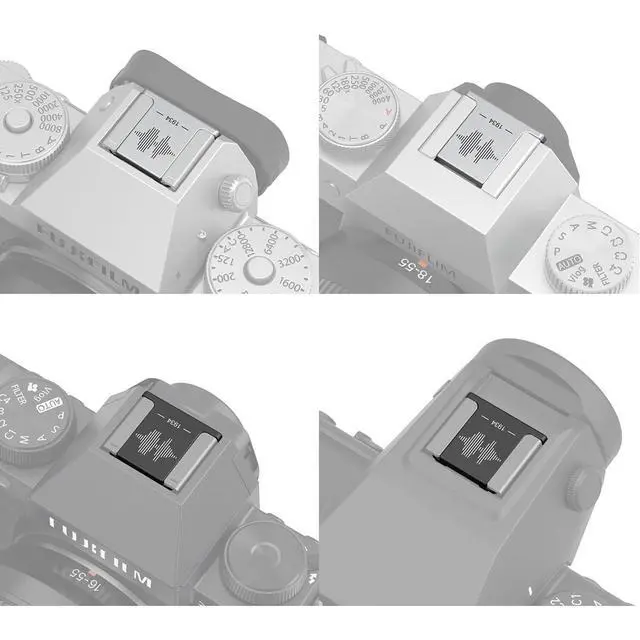 Alt view image 2 of 4 - SmallRig Hot Shoe Cover for Fujifilm Cameras, Silver