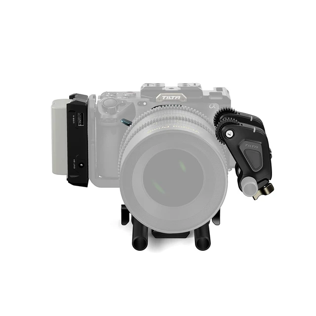 Alt view image 2 of 7 - Tilta Nucleus Autofocus Adapter and Dual Nano II Motor Kit for PL Mount Lens to Sony E Camera