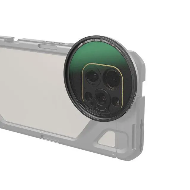 Alt view image 2 of 7 - SmallRig 67mm Attachable 1/4 Effect Black Mist Filter