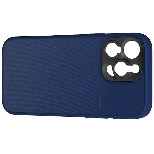 Alt view image 3 of 3 - Moment Camera Case for iPhone 16 Pro Max - Compatible with MagSafe - IndigoCamera Case for iPhone 16 Pro Max - Compatible with MagSafe - Indigo