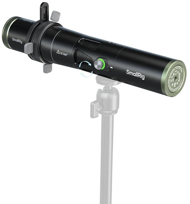 Alt view image 5 of 7 - SmallRig RF 20C 20W Daylight Portable Focusable LED Video Light with SP Air Spotlight Lens Kit