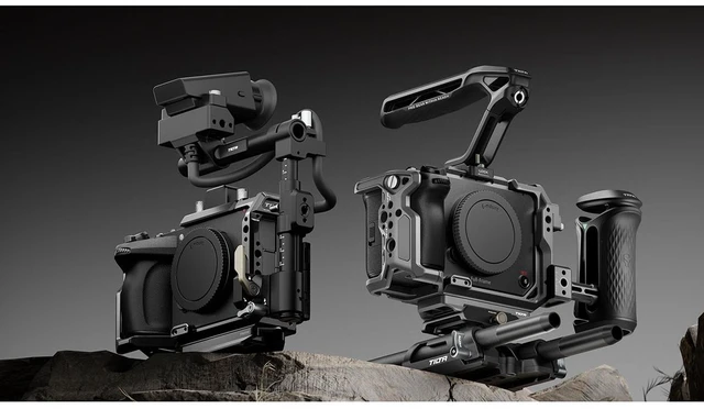 Alt view image 5 of 7 - Tilta Full Camera Cage Base Kit for Sony FX5, Black