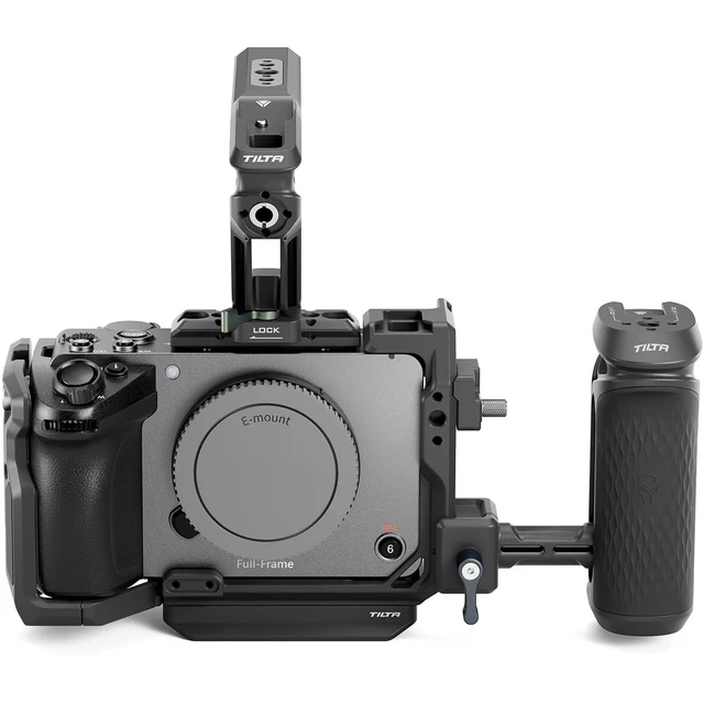 Alt view image 2 of 7 - Tilta Full Camera Cage Base Kit for Sony FX5, Black