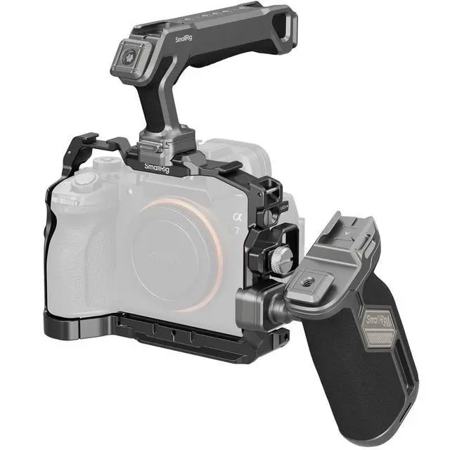 Main image of SmallRig Advanced Edition HawkLock Full Camera Cage Kit for Sony Alpha 7 V /7R V/7 IV, Black