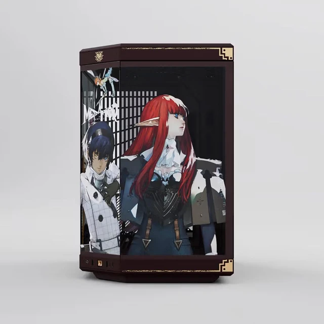 Alt view image 4 of 7 - HYTE Y70 Metaphor ReFantazio Dual Chamber Aesthetic TG EATX MidTower Case