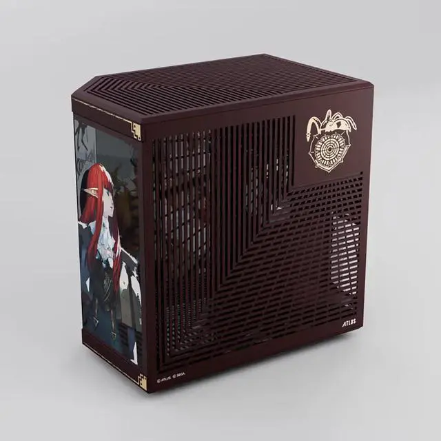 Alt view image 5 of 7 - HYTE Y70 Metaphor ReFantazio Dual Chamber Aesthetic TG EATX MidTower Case