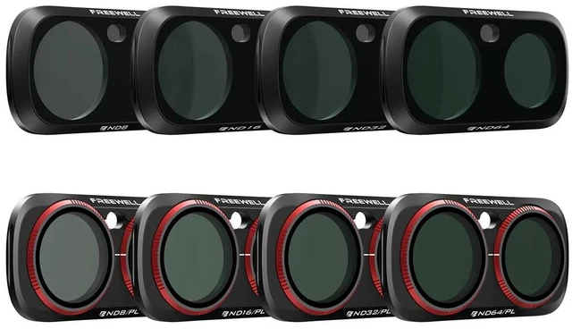 Main image of Freewell All Day Magnetic Filter Kit for Luna Ultra Action Camera, 8-Pack