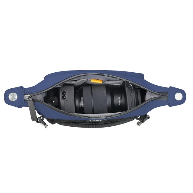 Alt view image 7 of 7 - Vanguard VEO Lite S2L Camera and Everyday Shoulder Bag - Navy