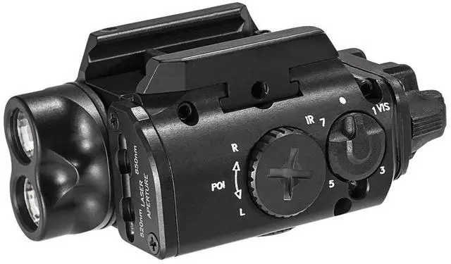 Alt view image 3 of 7 - SureFire XVL2-IRC Dual LED/Class 1 Laser WeaponLight - Glock Railed 43X 48