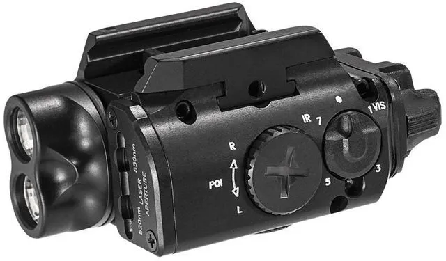 Alt view image 4 of 7 - SureFire XVL2-IRC Dual LED/Class 1 Laser WeaponLight - Glock Railed 43X 48