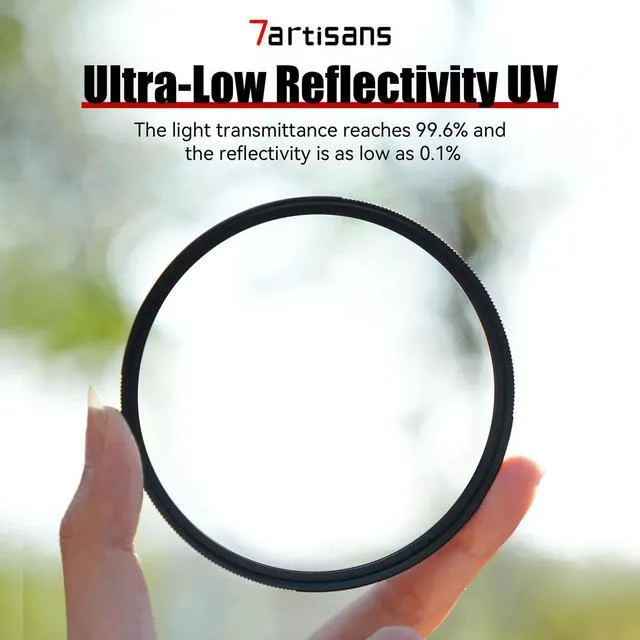 Alt view image 3 of 7 - 7artisans 67mm ULR Ultra-Low Reflection MRC UV Filter