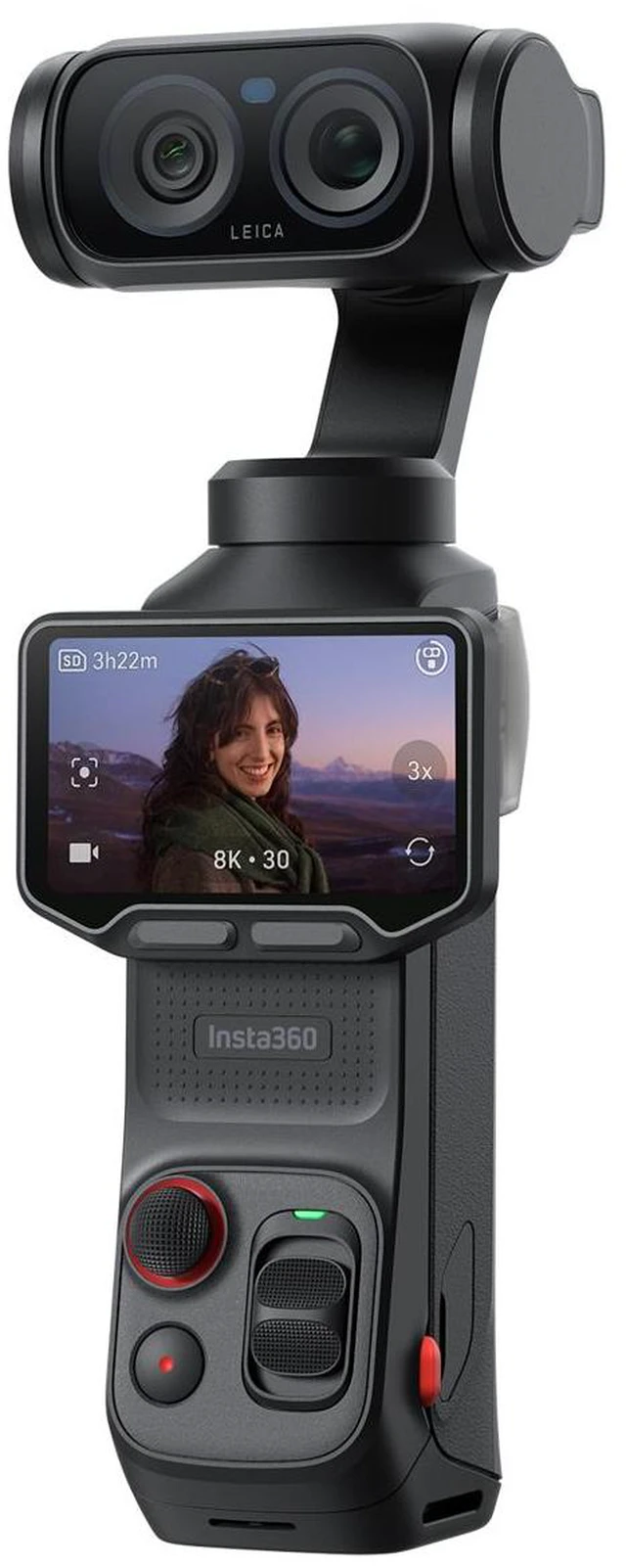 Alt view image 7 of 7 - Insta360 Luna Ultra 8K Dual-Lens Gimbal Camera Creator Bundle, Cosmic Black