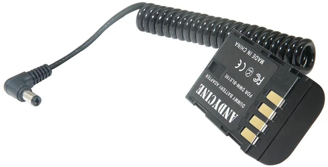 Main image of AndyCine ANDYCINE DC Power Cable to BMW-BLF19E Dummy Battery Adapter