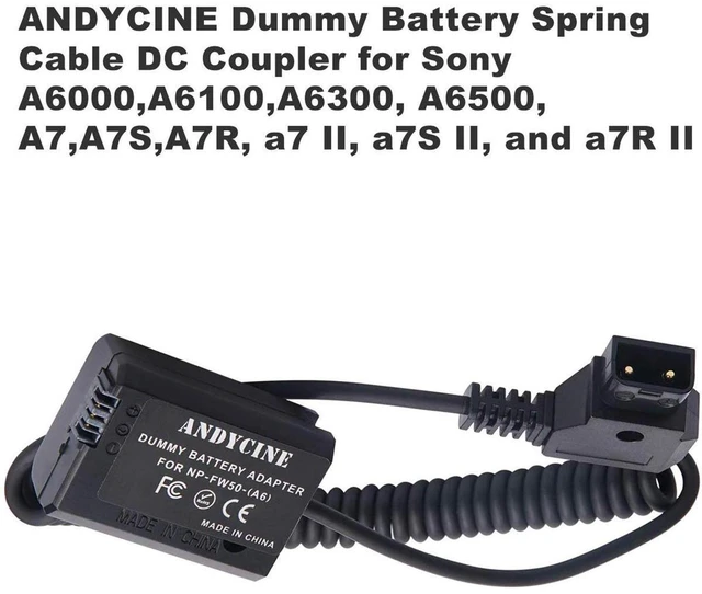 Alt view image 4 of 6 - AndyCine AndyCine NP-FW50 Dummy Battery Adapter